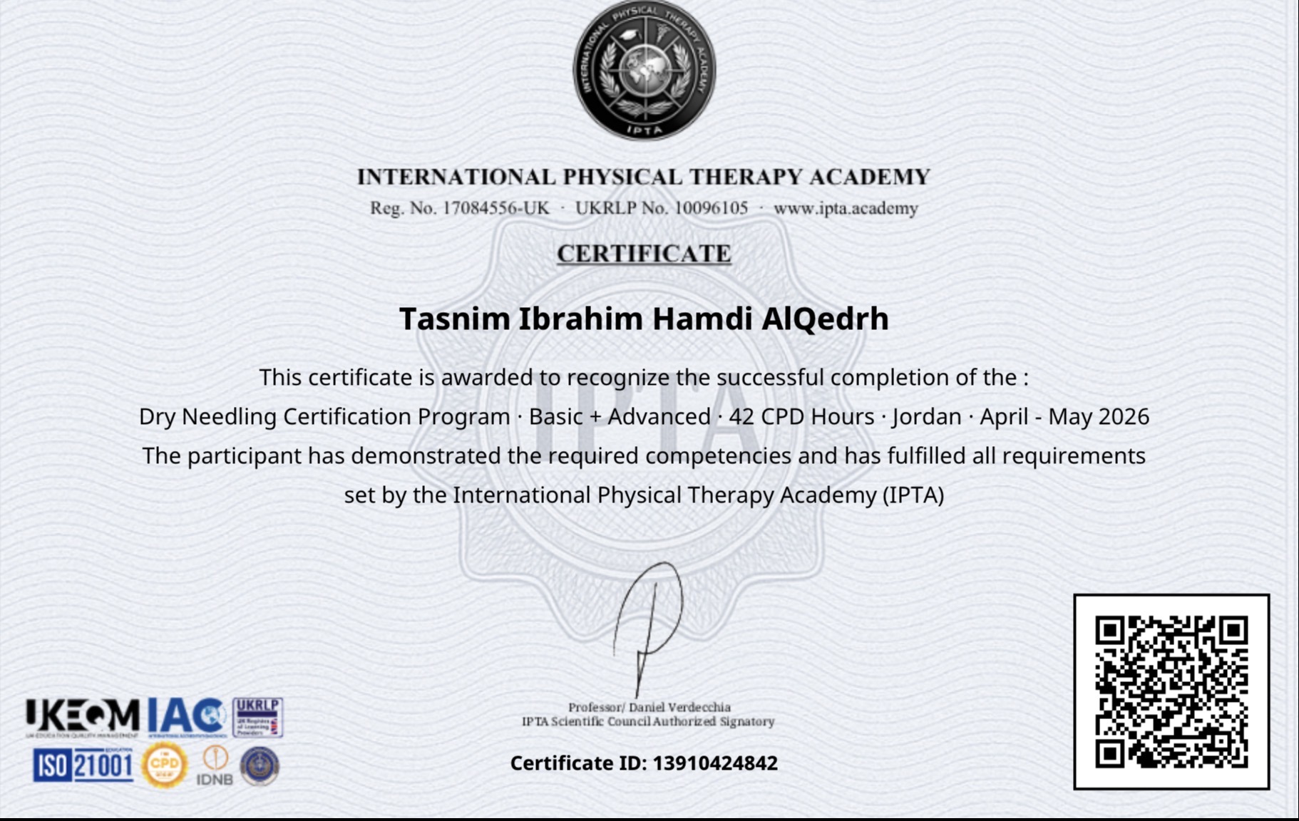 Tasnim AlQedrh
